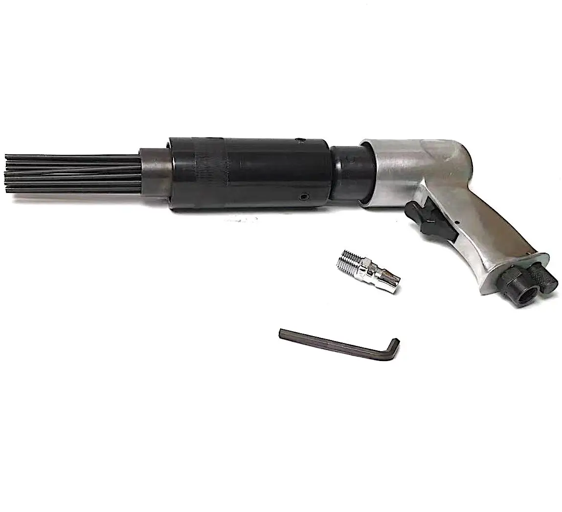 2300 BPM пневматический игольчатый скалер, общий инструмент, пистолет-скалер, букинг для пневматического молотка, аренда, uk grainger, универсальный пневматический инструмент
