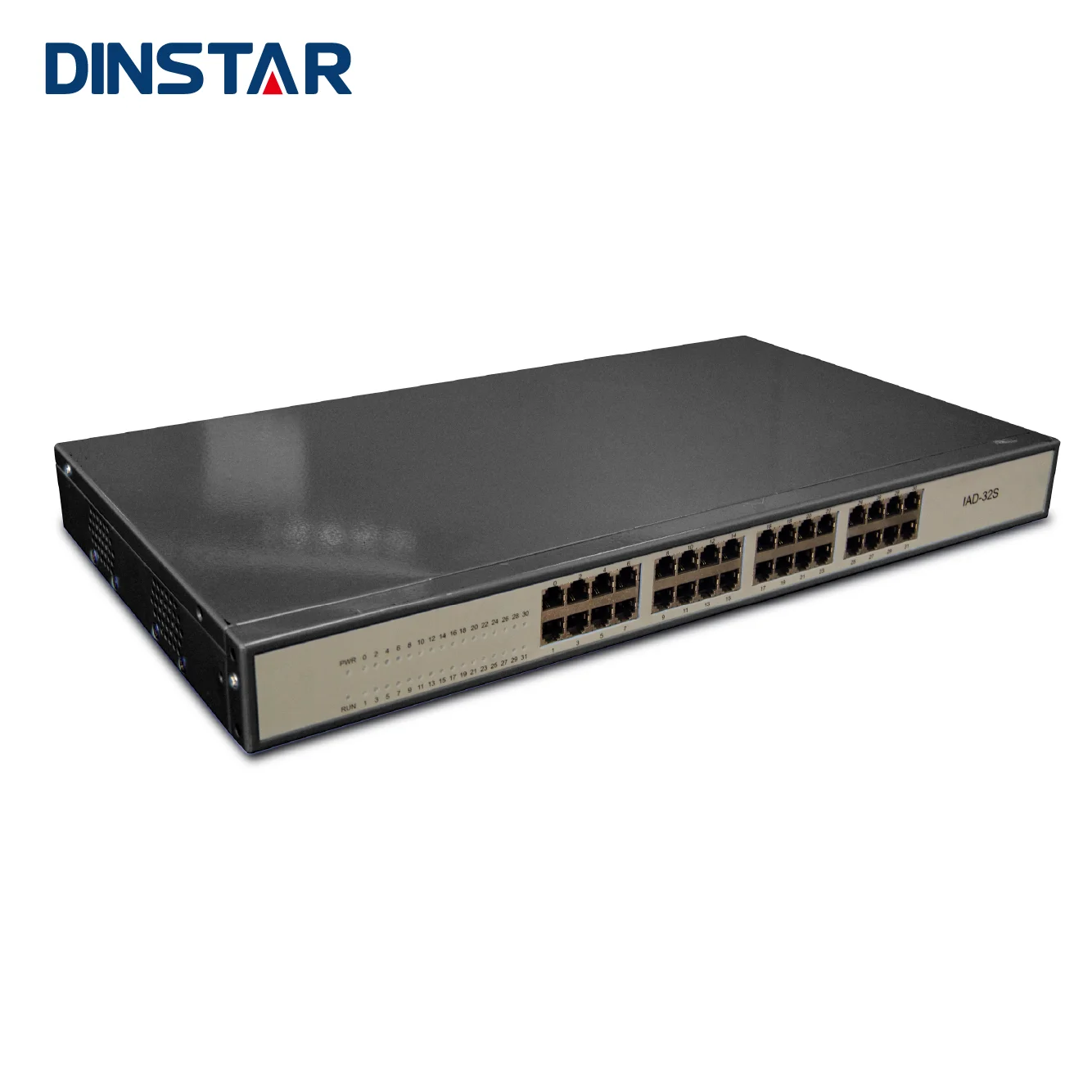  Предприятие VLAN RJ11 RJ21 dinstar 32 порта fxs voip