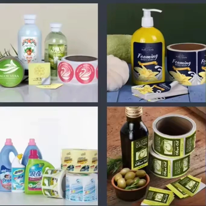 Adhesive Sticker Flexo Label Printing Machine 6 Colors Labels Paper Roll To Roll Die Cut Flexographic label making machine