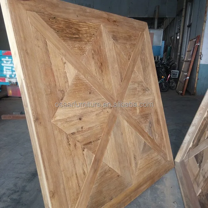 Роскошная мебель Parquetry квадратный античный белый деревянный обеденный