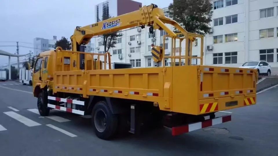 Китайский производитель 10 колес 6x4 6x6 6WD автокран с прямым краном 8 тонн 12