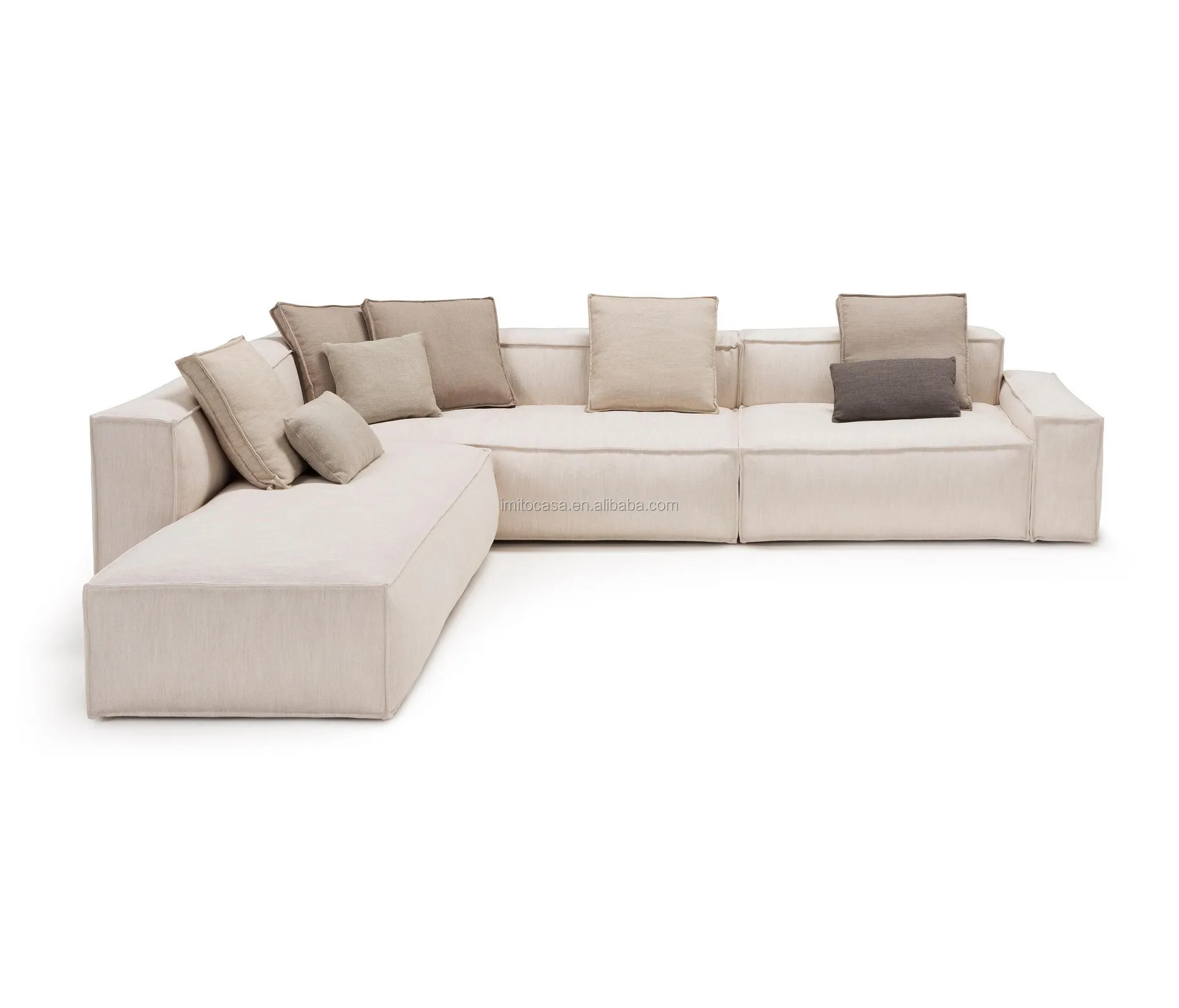 
Italy Luxury Furniture Reconfigurable Sofa Set Modern Special Living Room Flexible Combination Couch Sofa Reclining Fabric Sofa 