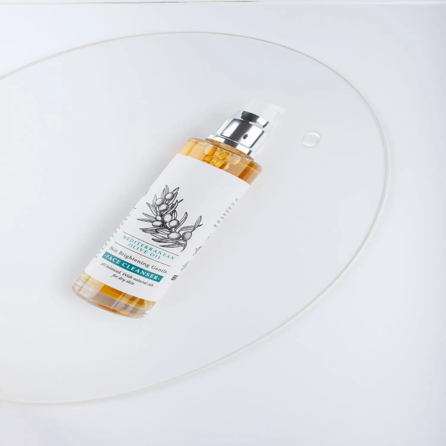 Factory hot sales  hot style dry skin face wash organic face scrub organic face cleanser for dry skin