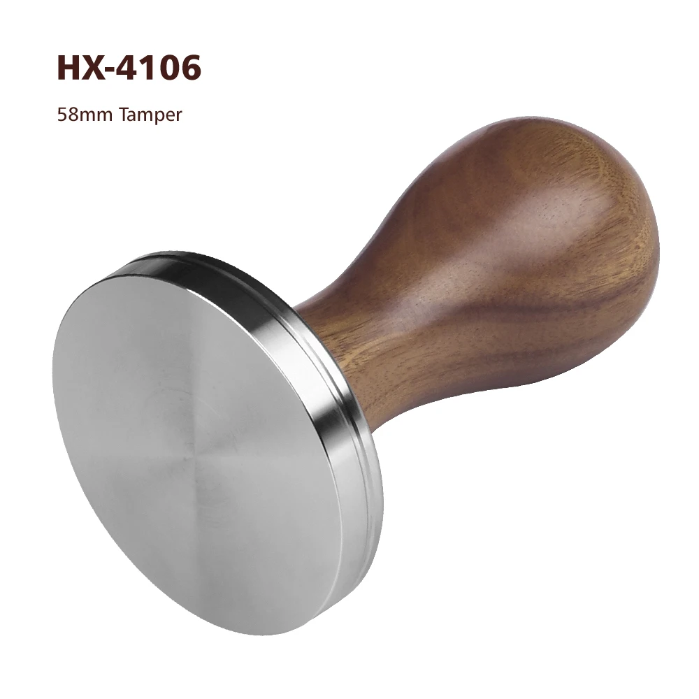 Customizable Coffee Tamper 49mm 51mm 53mm 54mm 57mm 58mm Wood Tamper Coffee Espresso Portafilter Tamper Distributor