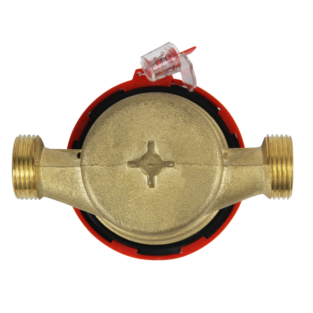 Zhongpei domestic water meter/ DN15 single flow non-valve /smart brass water meter with LORAWAN module