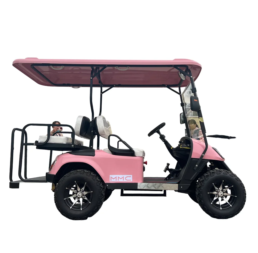 2024 Hot Sale 4 Wheel Electric 60 volt golf cart street legal 4 seater golf cart gas or battery powered Electric Golf Cart