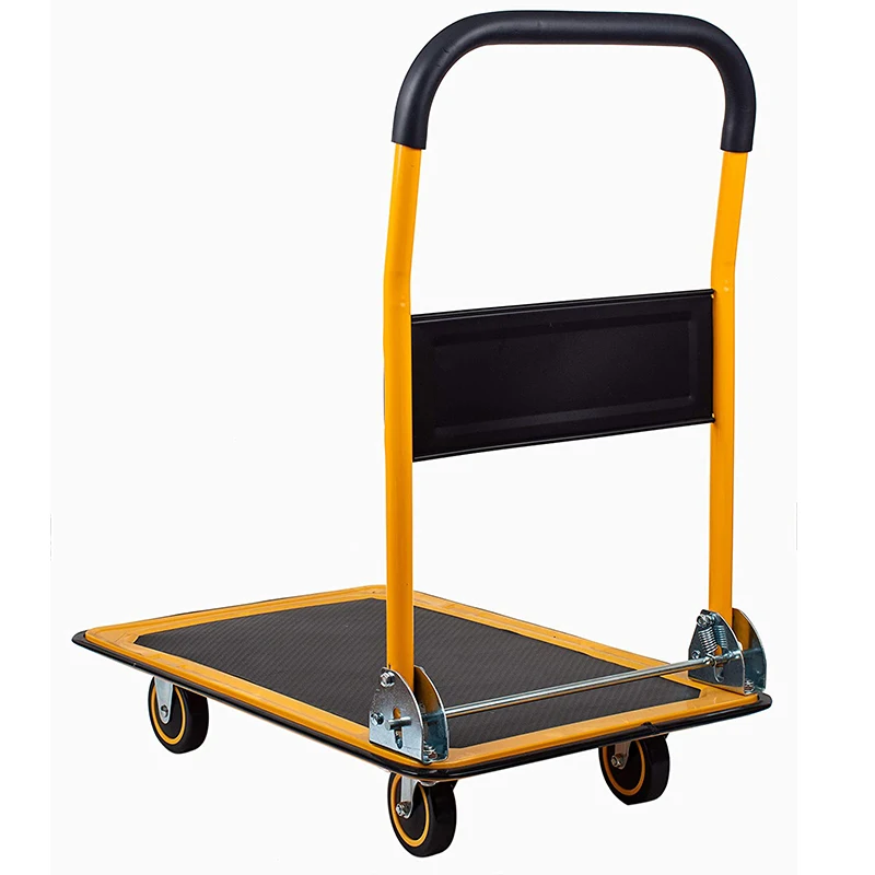 Platform Hand Cart Folding Heavy Duty Trolley Cart Foldable Platform Truck Heavy Duty Push Cart Moving Platform Hand Truck