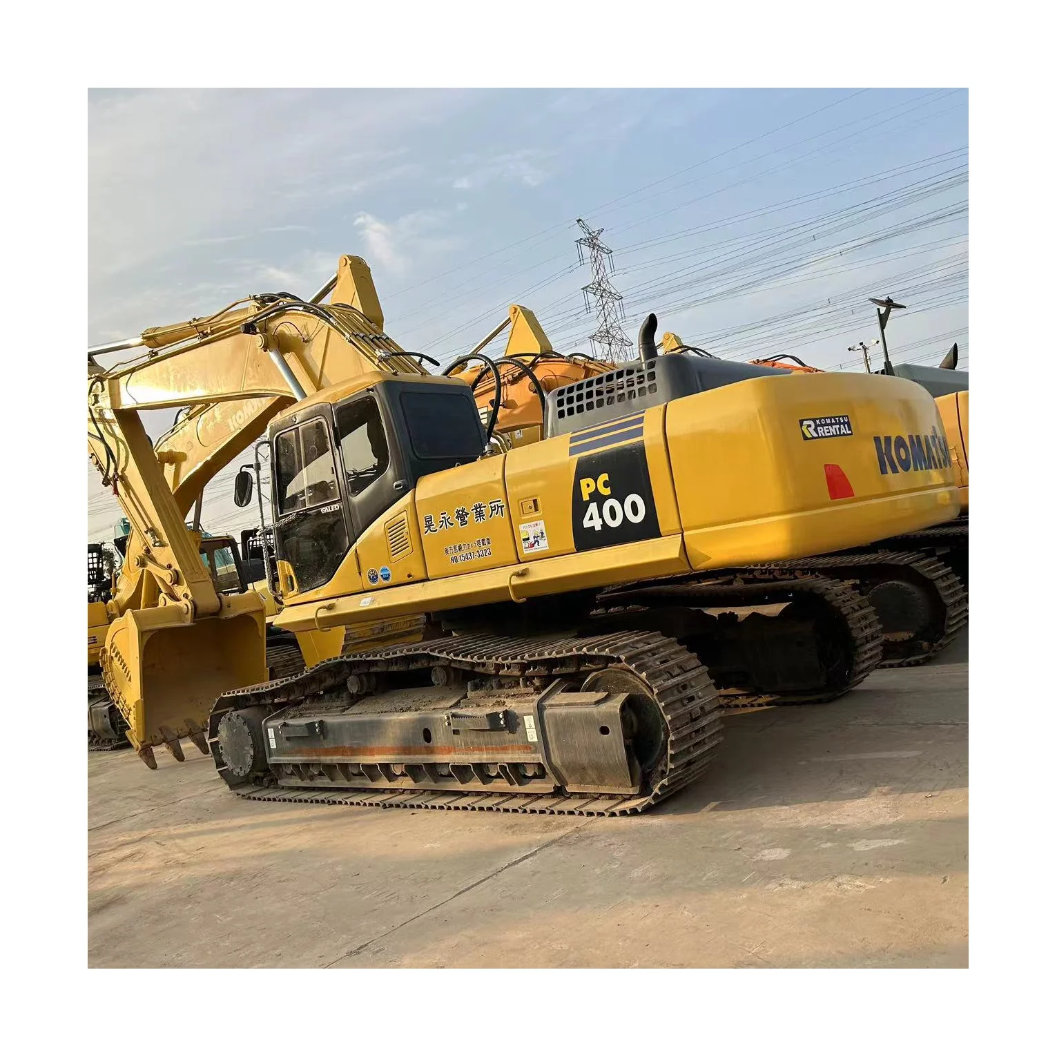Second hand Komatsu PC400-7  large Excavator  PC78 PC300 PC450 PC55 Excavator Hot Sale in shanghai