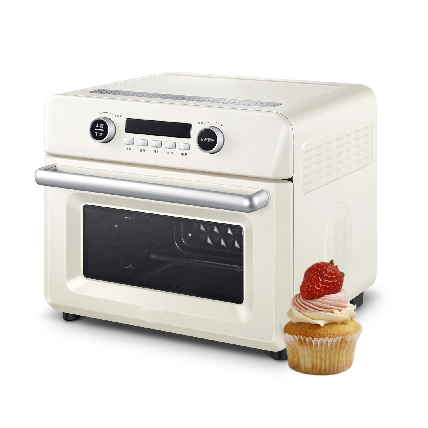 25L Factory OEM Airfry function No Oil Cooking LED Air Fryer Oven