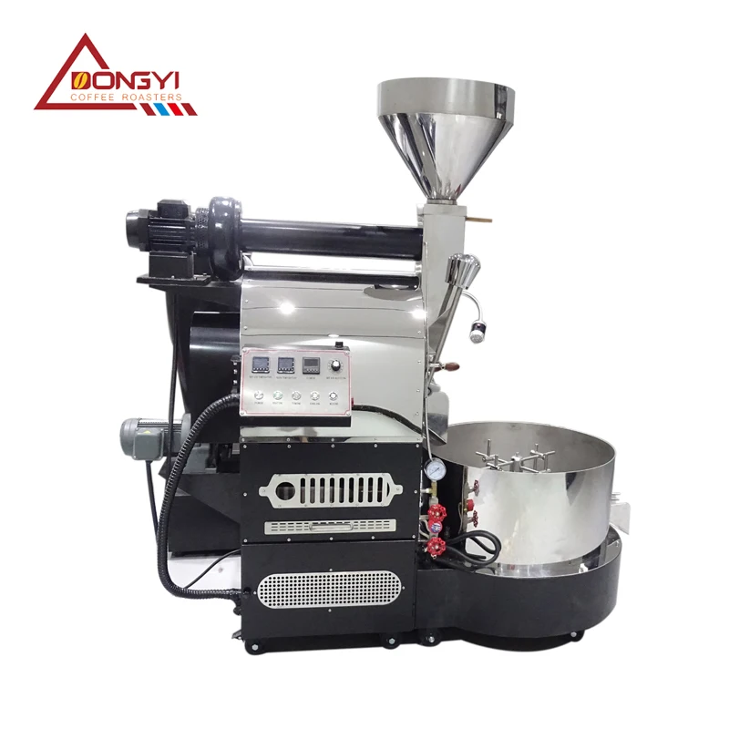Manufacturer Stainless Steel 1kg/2kg/3kg/ 5kg/6kg/12kg Home arabic Coffee Roaster roasting machine with easy operation