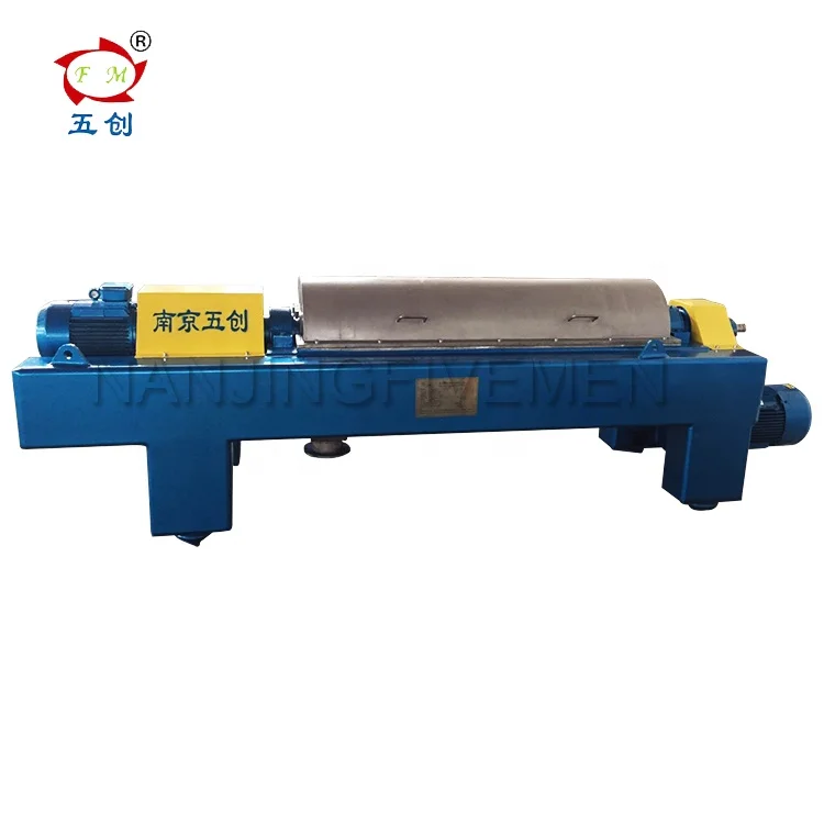 sludge dewatering system decanter centrifuge machine