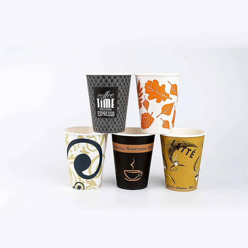 Disposable Paper Cups Custom Paper Cups 12oz Paper Cups