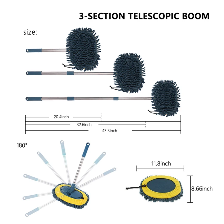 Chenille Car Wash Microfiber Mop 2022 New