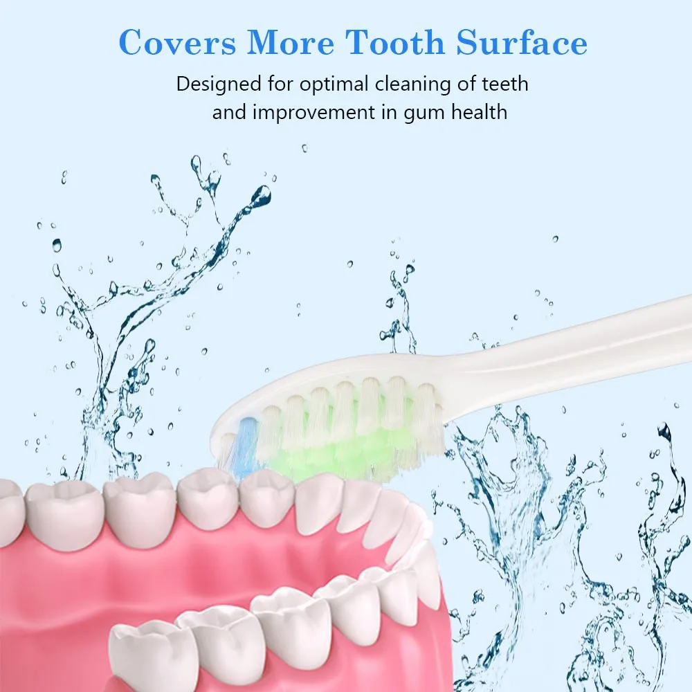 Wholesale Genuine US Dupont round-end filaments Toothbrush Replacement Heads for Gum Health HX9023/65