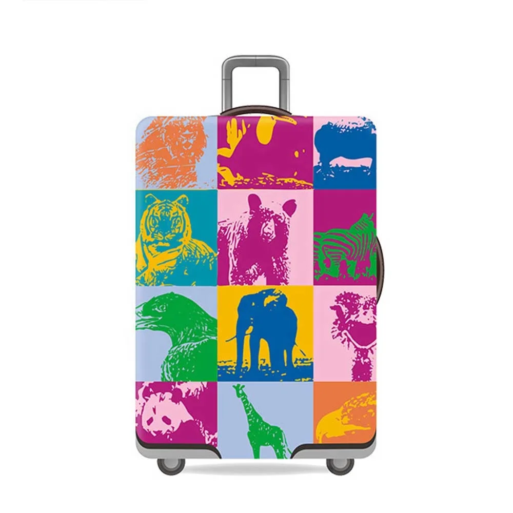 bag accessories wholesale suitcase protector elastic thick travel thick and stretchy luggage cover