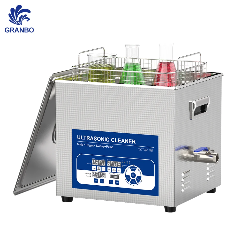 High-Frequency 80KHz 120KHz Silent Multi-Functional Ultrasonic Cleaner Electric-powered for Car Hotel RV Lab & Clinic Use