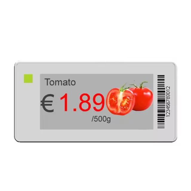 2.9inch smart e ink esl with cloud system supermarkets price control porcelain hospital manufacturing industry retail industry