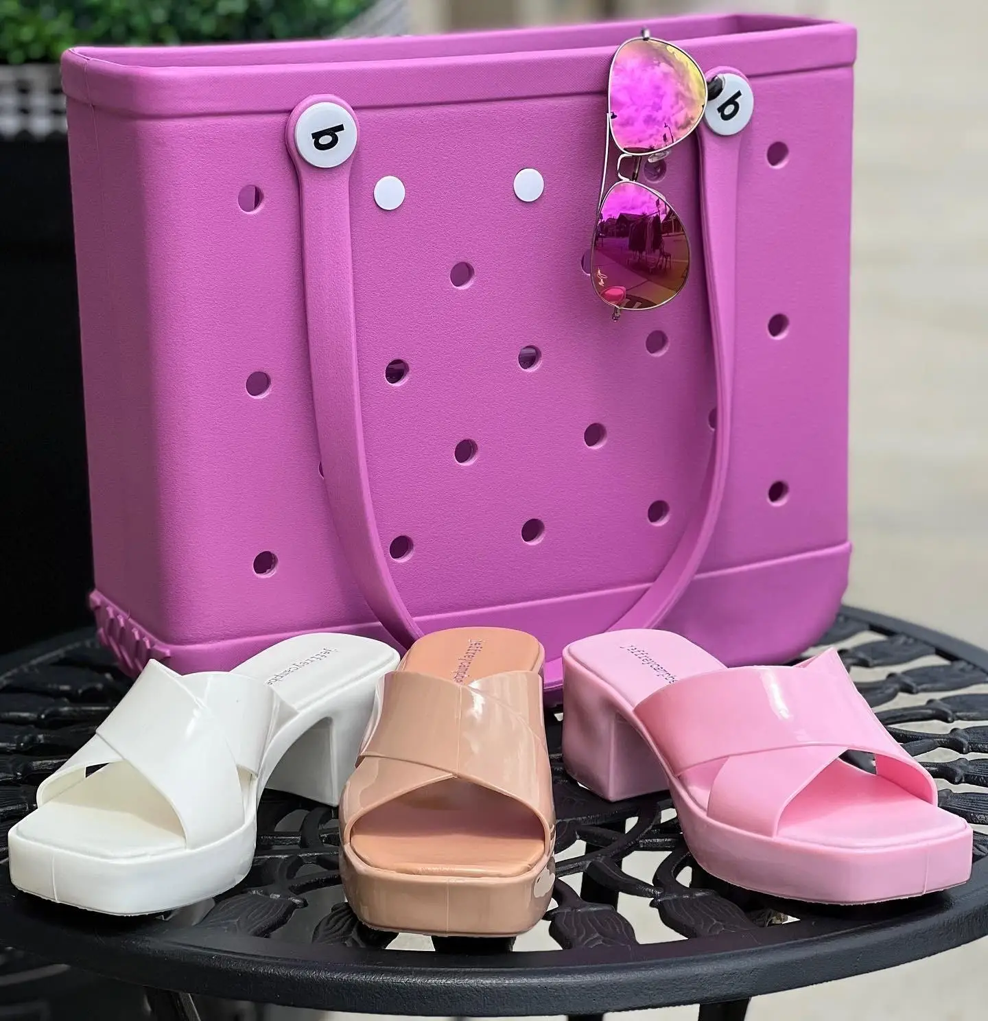 Custom Hot Sale Women Wholesale Beach Waterproof Tote Bags Custom Summer Rubber Large Fashion Eva Silicone Tote Bag