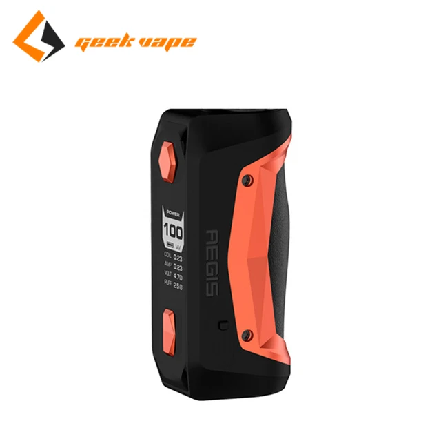 The New 0.96 inch screen Geekvape Aegis Solo Box Mod 100W vape mod box