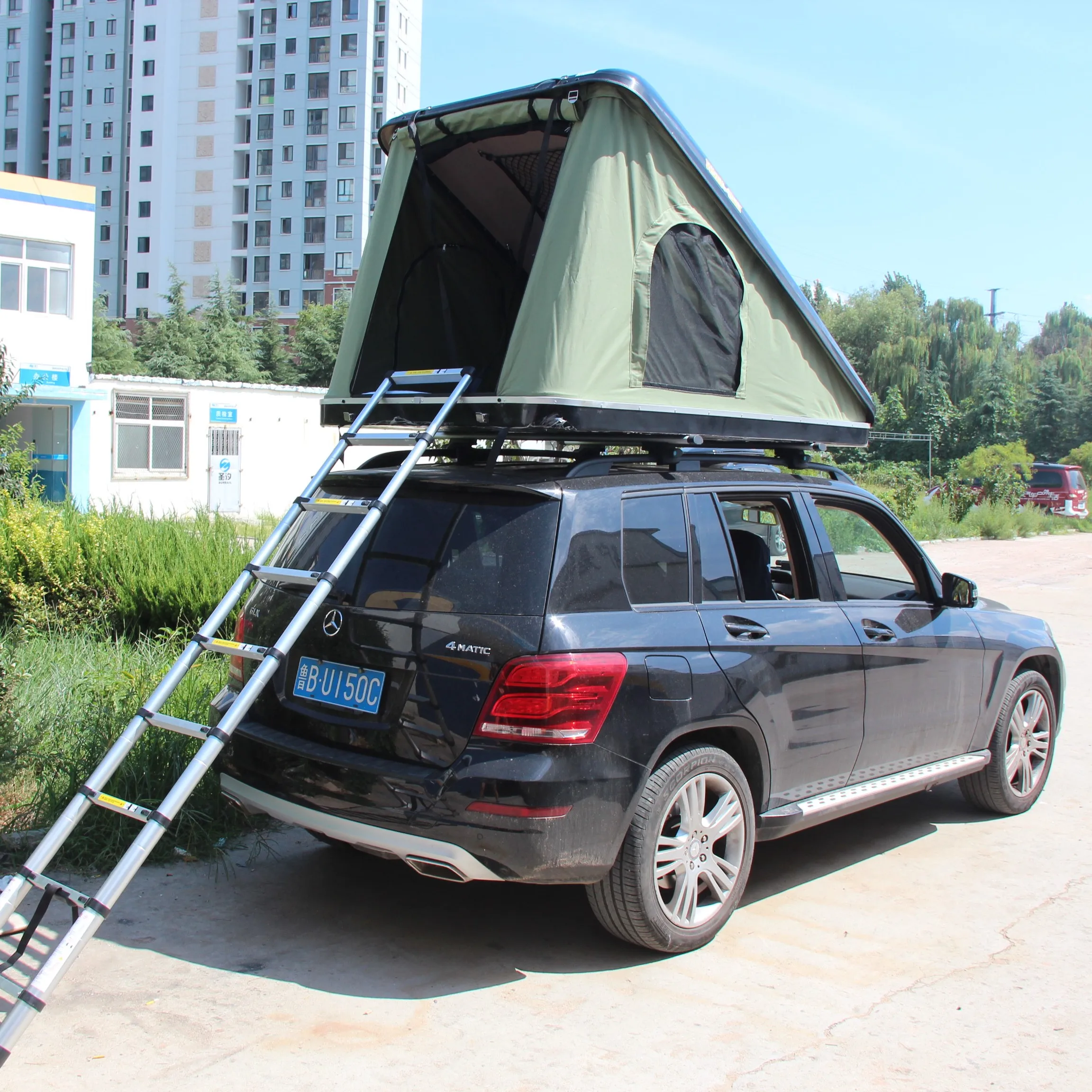2023 стекловолокно zelt Лидер продаж твердая оболочка Автомобильная крыша палатка со складным походным спортом на открытом воздухе 4x4 водонепроницаемая