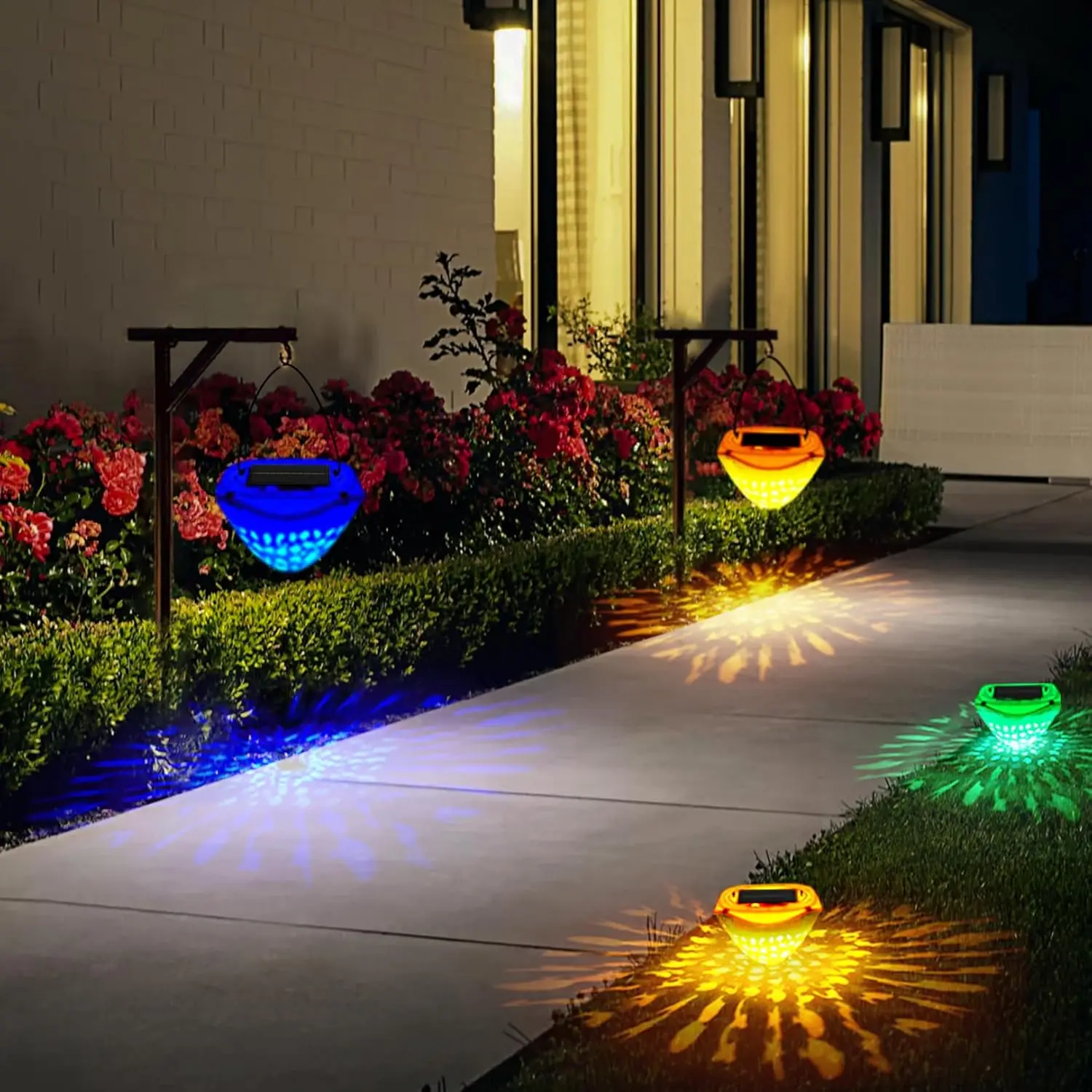 Rechargeable Waterproof Light up LED Hanging Pool Lights for Swimming Pools for Ponds