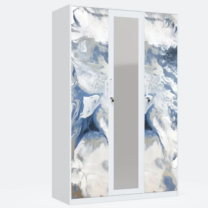 factory direct sale Factory supply almirah wardrobe metal wardrobe closet cupboard wardrobe