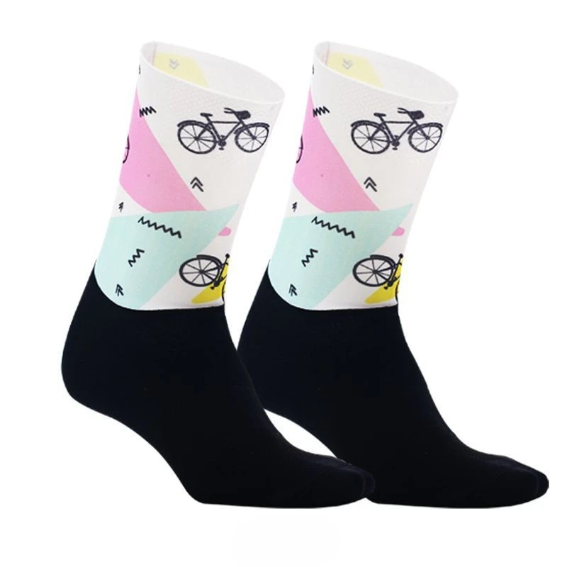 Outdoor Bicycle Sports socks bike Competitive Multi-color Optional Team Cycling Socks In Stock
