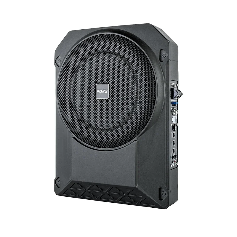 Auto Magic Cube P10 wholesale high quality 10 inch car audio active slim subwoofer ultra-thin pure bass under seat subwoofers