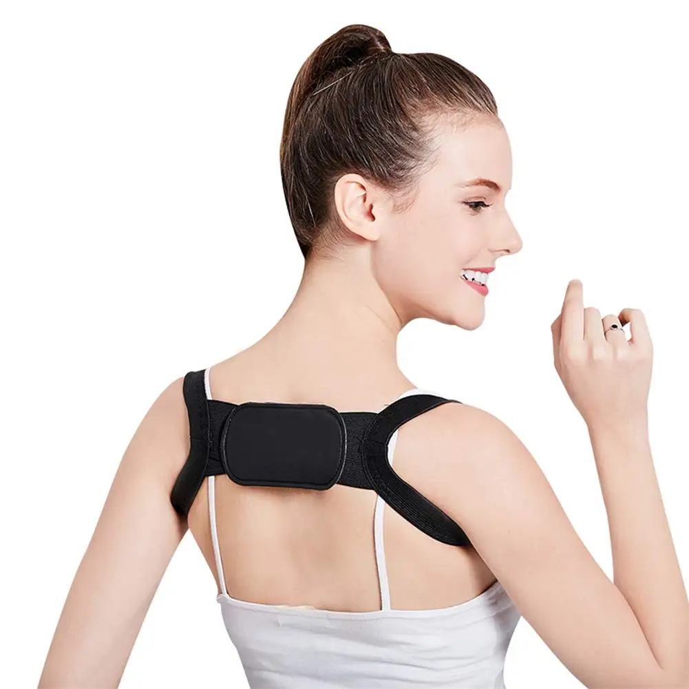 BSCI factory OEM premium soft new concealed unisex upper back brace body posture corrector