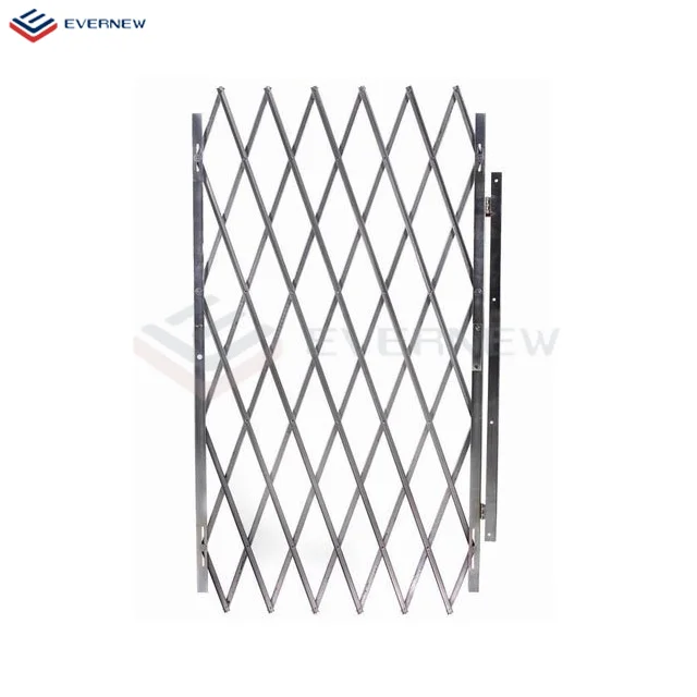 New design steel security Security expandable folding gate