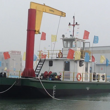 Dredging 450HP multi-function service work boat/ tug boat service for anchoring and fuel oil carrying and pipeline transport