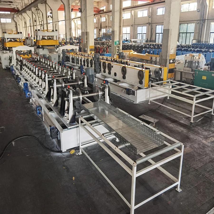Factory price cable tray manufacturing machine cable tray making machine roll forming machine