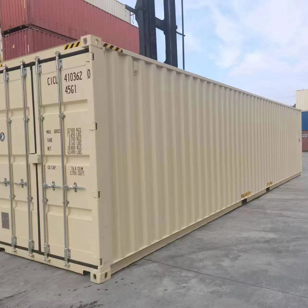 Известный бренд ISO Новый 20GP 40GP 40HC контейнер