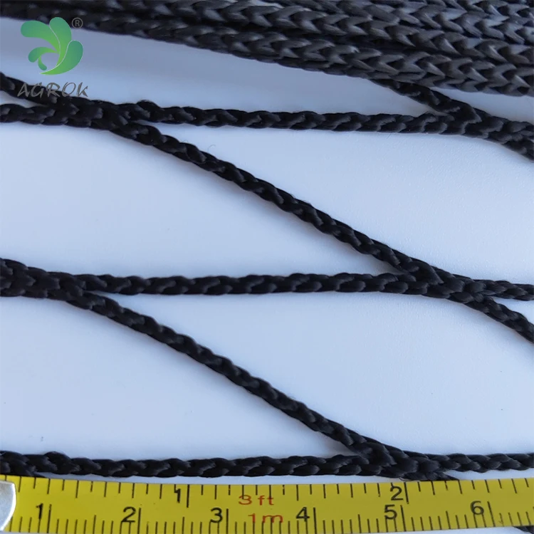 AGROK 50mmsq Big Mesh Polyester/Nylon Knotless Fish Farming Net Raschel Net Africa Sponge Net