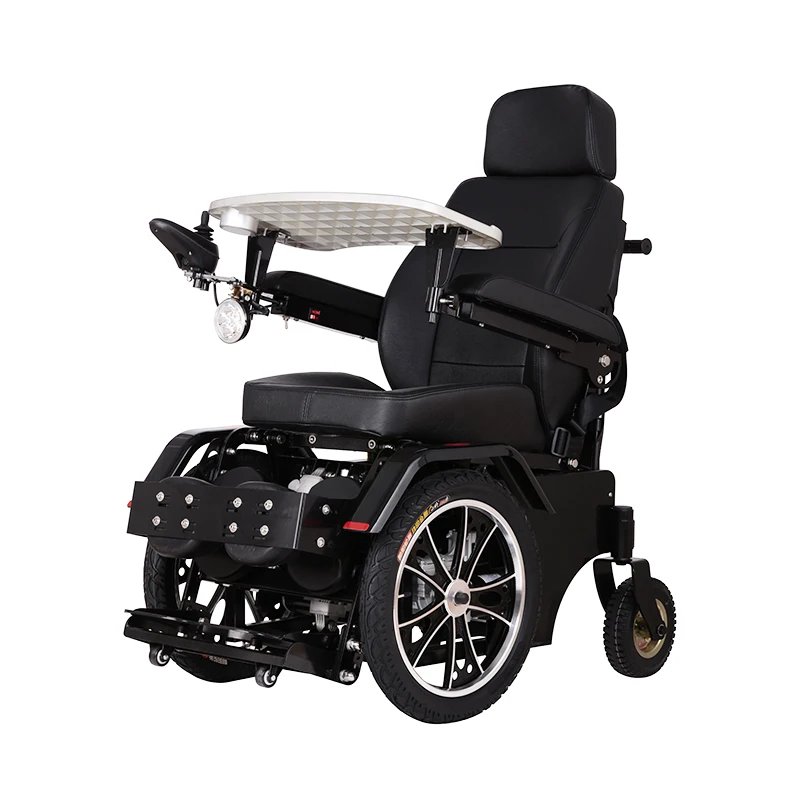 heavy duty foldable power wheelchair with 12.5inch tires wheelchairs in Turkey power standing up wheelchair heavy duty