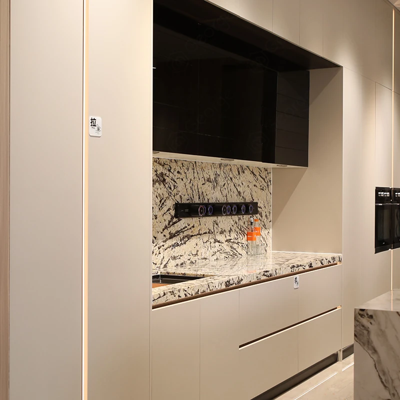 Transitional solid wood kitchen cabinets cupboard 5m closet prefab kitchen cabinet shaker kitchen cabinet