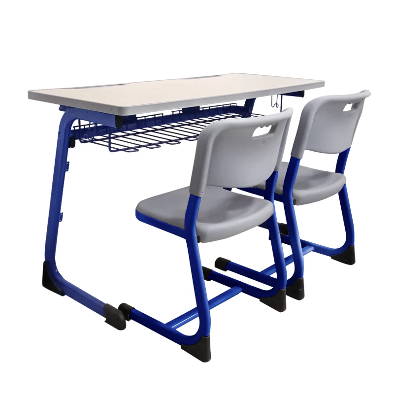 school furniture students double desk and chair school classroom for high school