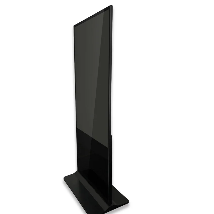 Floor standing 43 inch equipment network wifi advertising kiosk Ultra-thin lcd totem