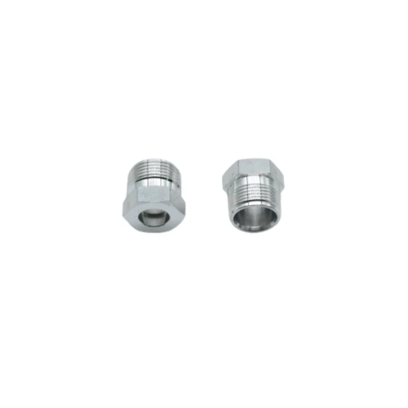 Aluminum Extrusion Welding External Teeth 25MM Pneumatic Thread Outer Tooth Bulkhead Of Manifold Male Threaded Hex Head Joint