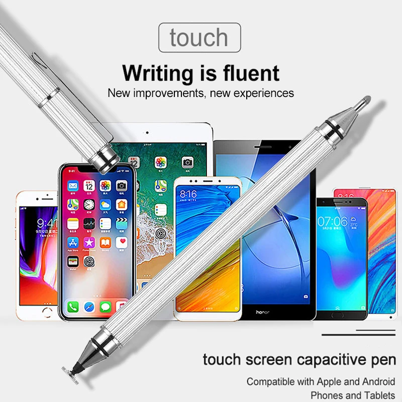 Universal Stylus Drawing Pen Aluminum Metal Touch Pen Capacitive Touch Screen Stylus Pen For Tablet