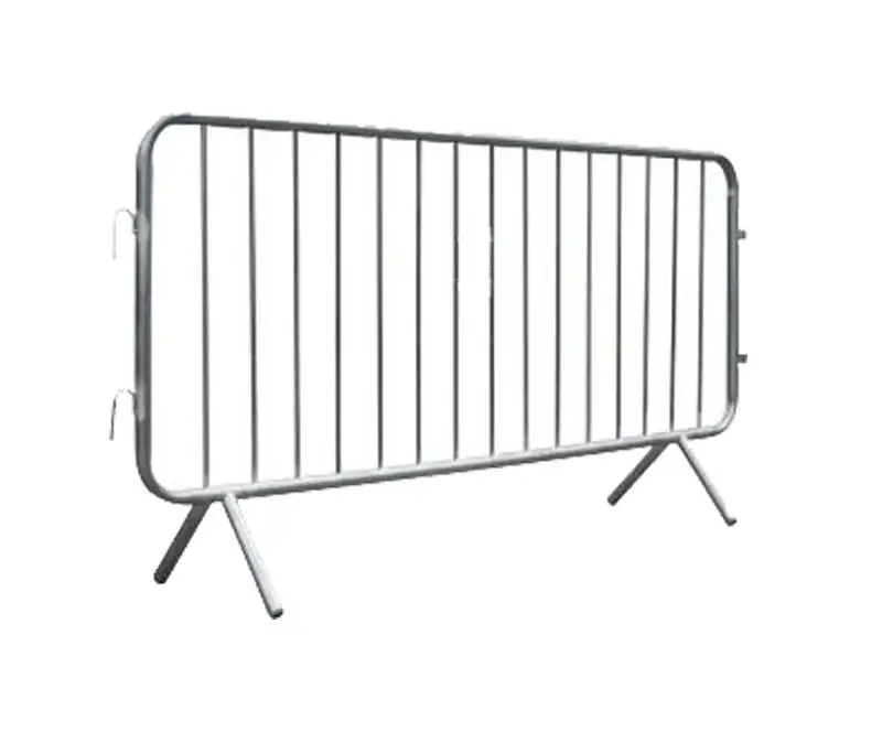 Portable Metal Temporary Fence Rust Resistant for Crowd Control Barriers for Rent and Sale