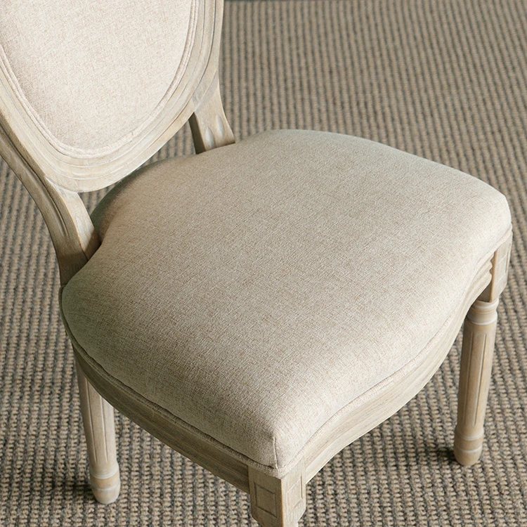 Wholesale Antique Design Restaurant Ghost Solid Wood Furniture Louis Kitchen  Dining Chair