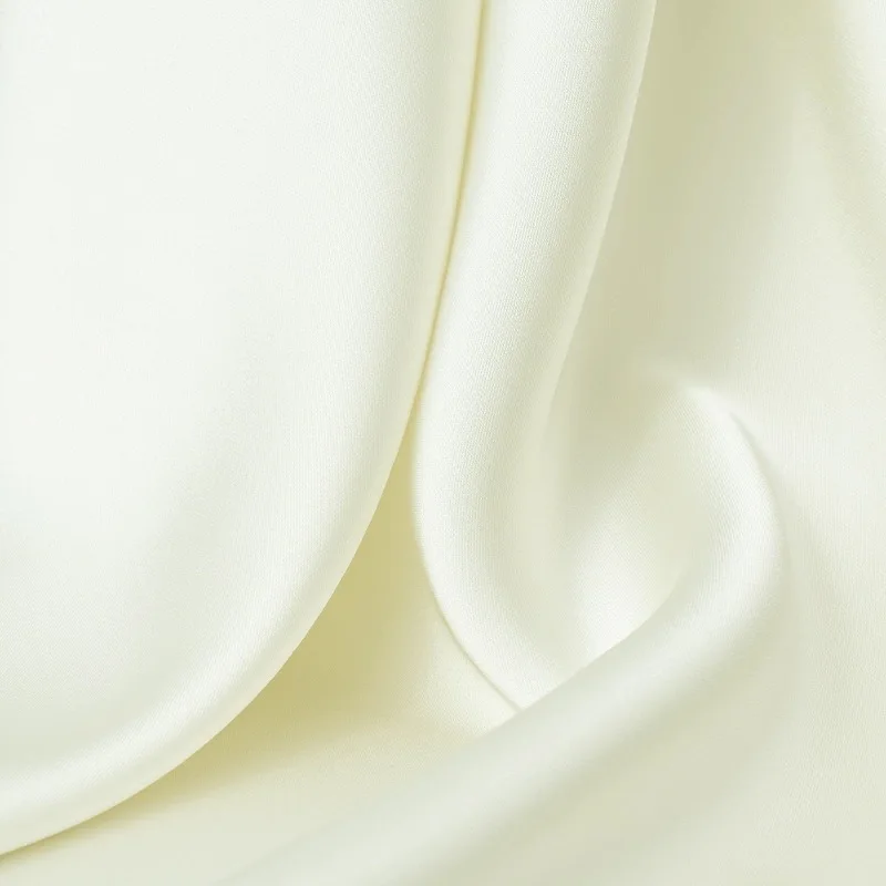 Chinese factory price wholesale elastic acetate fabric satin dyed fabric dress fabric 95gsm