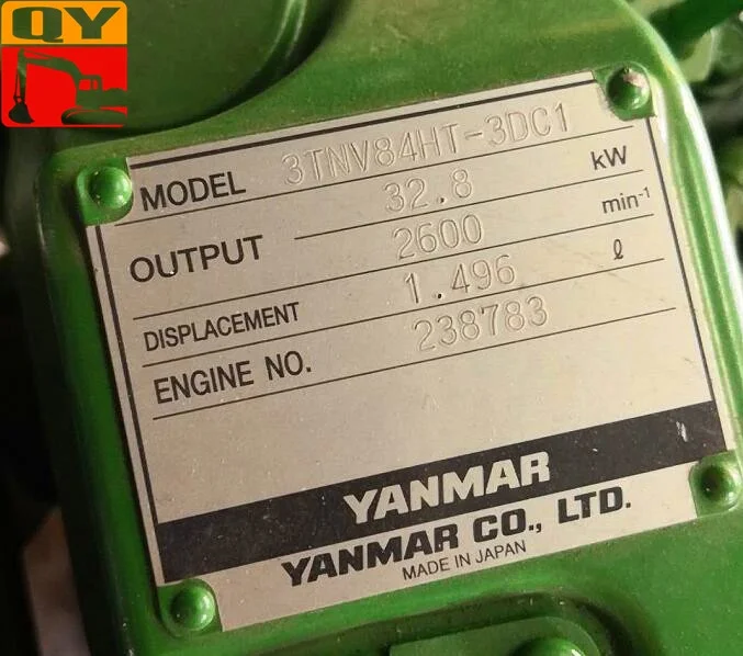 Дизельный двигатель Assy 3TNE82 /3TNV88/3TNV84 3TNV84HT-3DC1 полный в сборе