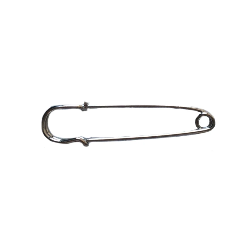 
2021 hotestselling stainless steel big safety pin for cappa and woollen sweater 