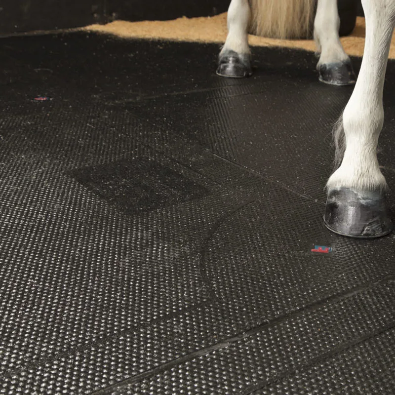 
12mm Thickness Non-toxic Horse Rubber Mats sheet for Horse Stable Rubber Mats 