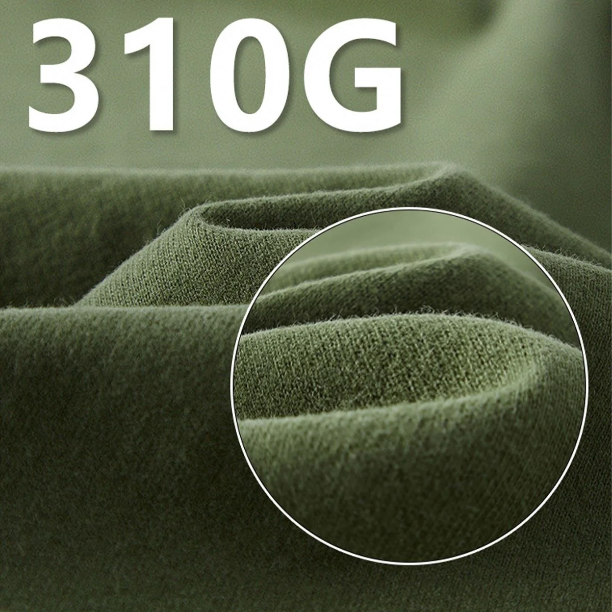 High Quality OEM 310gsm 100% Cotton Heavyweight Custom Printed Plain Raglan Sleeve T Shirt Graphic T-shirts with Pocket