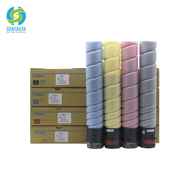 Original Printer Color Toner Powder TN514 for Konica Minolta C554 C258 C368 C454E C458 C558 C658 Refill Toner Cartridge