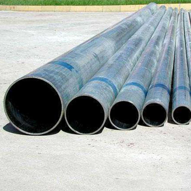 China manufacturing large diameter galvanized seamless steel pipe sch80 1/2 inch sch40 Zinc coated seamless steel pipe