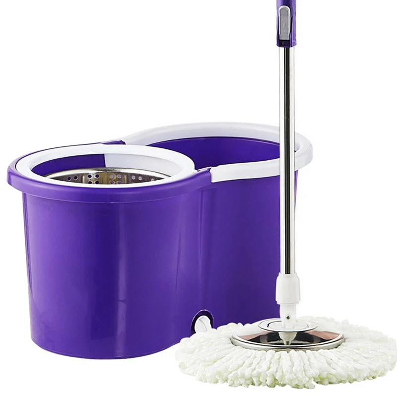 Wholesale 360 spinning mop microfiber dust magic cleaning mop spin and bucket set